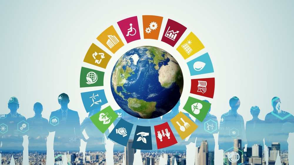 Environmental technology concept. Sustainable development goals. Environmental technology concept. Sustainable development goals.